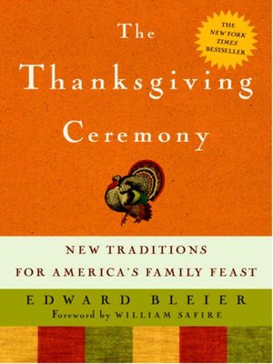 cover image of The Thanksgiving Ceremony